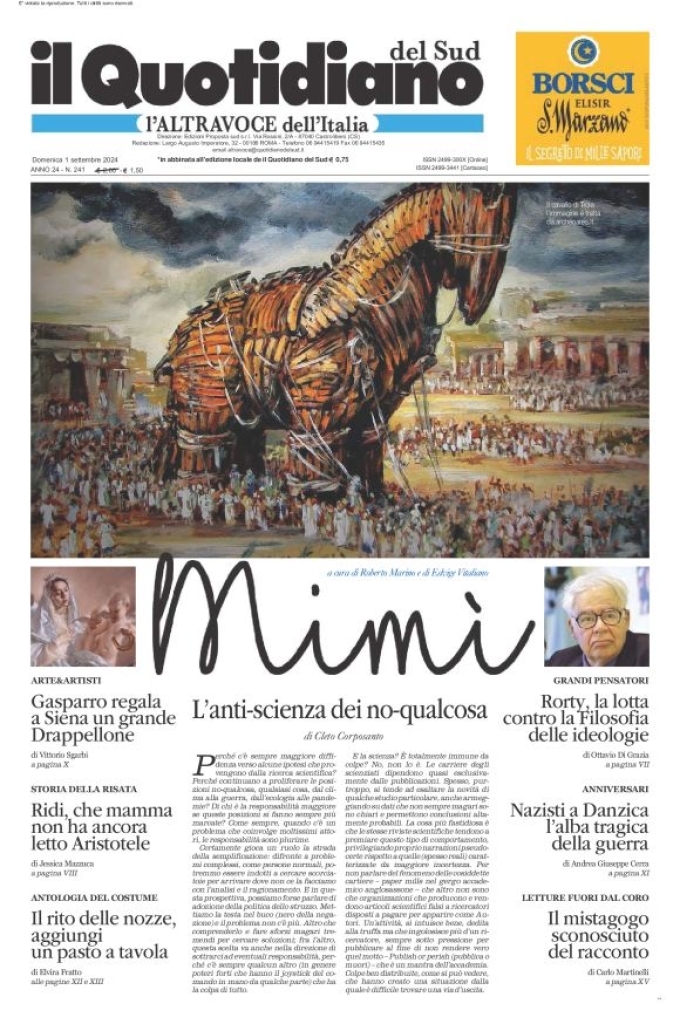 Prima-pagina-il-quotidiano-del-sud-edizione-di-oggi-01-09-2024