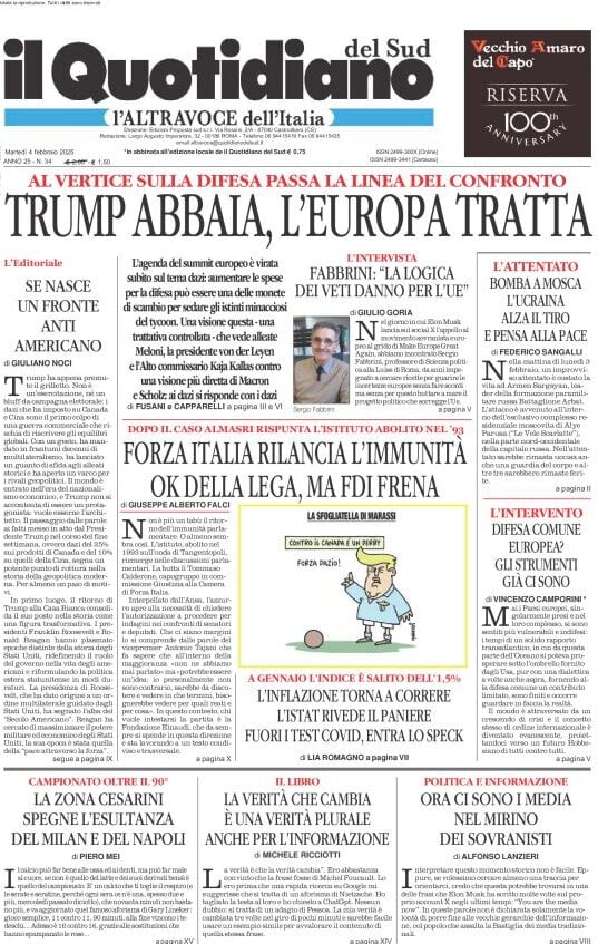 Prima-pagina-il-quotidiano-del-sud-edizione-di-oggi-04-02-2025