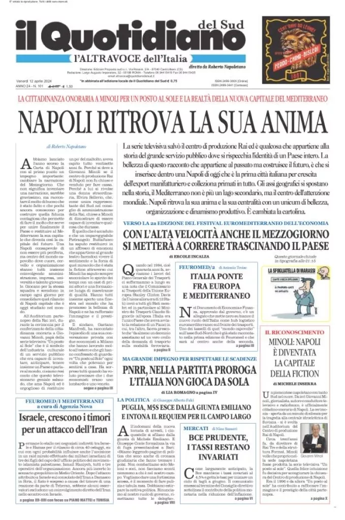 Prima-pagina-il-quotidiano-del-sud-edizione-di-oggi-12-04-2024