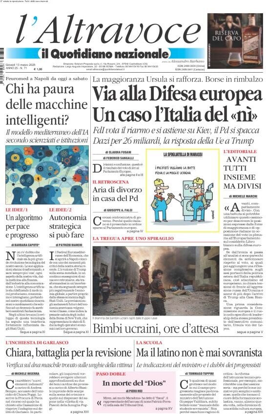 Prima-pagina-il-quotidiano-del-sud-edizione-di-oggi-13-03-2025