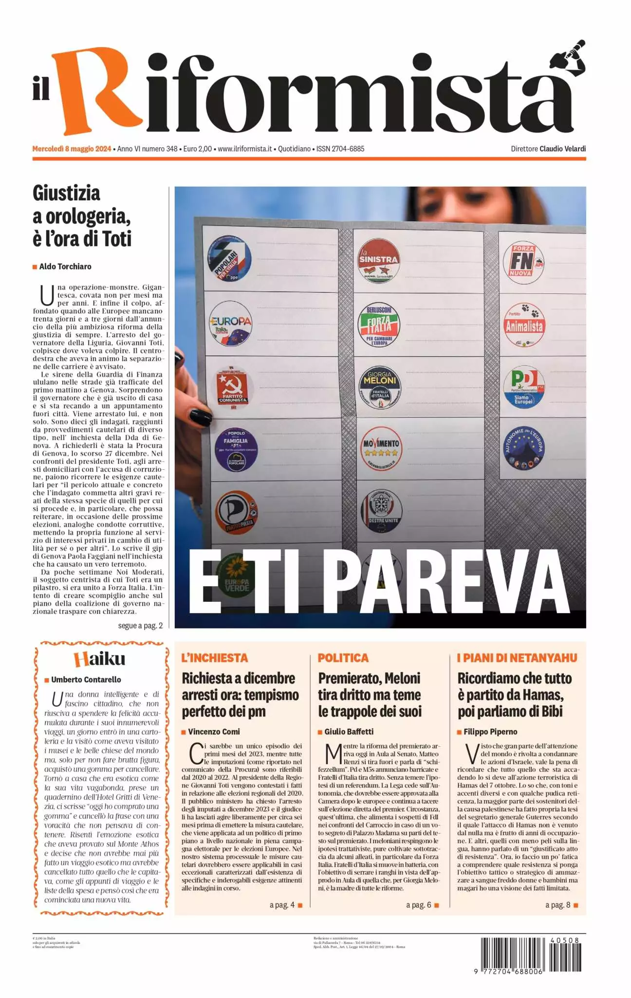 Prima-pagina-il-riformista-edizione-del-07-05-2024