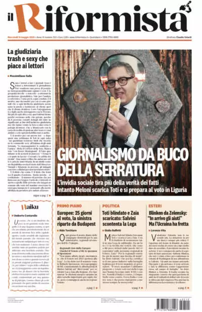 Prima-pagina-il-riformista-edizione-del-14-05-2024