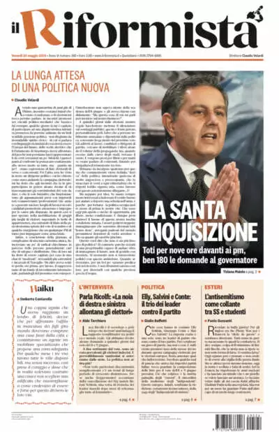 Prima-pagina-il-riformista-edizione-del-23-05-2024