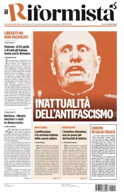 Prima-pagina-il-riformista-edizione-del-24-04-2024