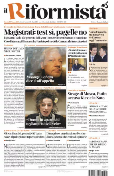 Prima-pagina-il-riformista-edizione-del-20240327