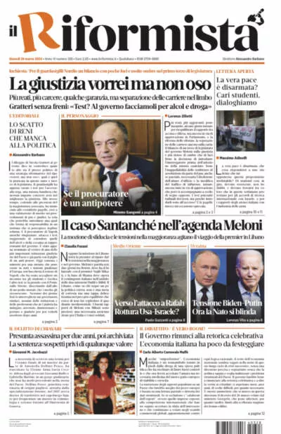 Prima-pagina-il-riformista-edizione-del-20240328