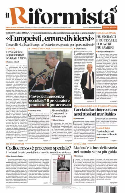 Prima-pagina-il-riformista-edizione-del-20240329