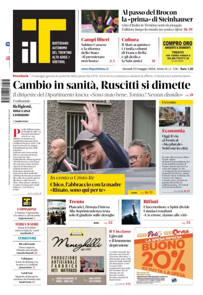 Prima-pagina-il-t-edizione-del-2024-05-23