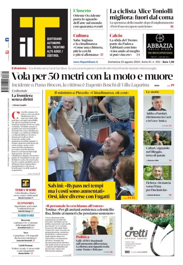 Prima-pagina-il-t-edizione-del-2024-08-25