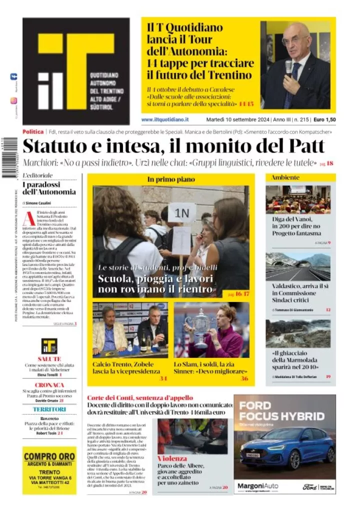 Prima-pagina-il-t-edizione-del-2024-09-10