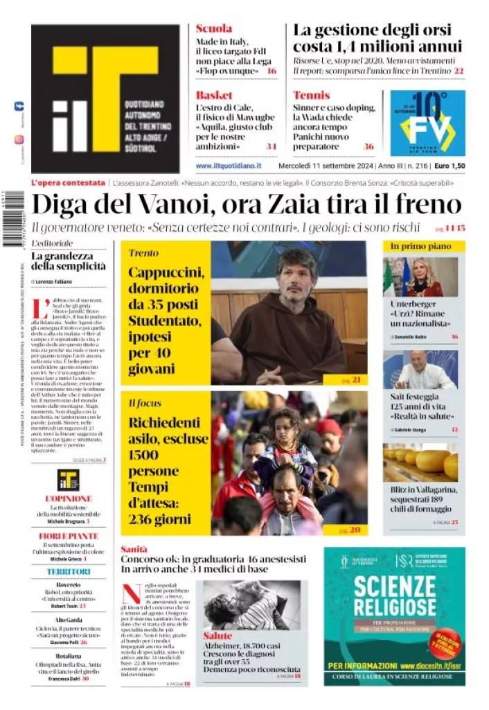 Prima-pagina-il-t-edizione-del-2024-09-11