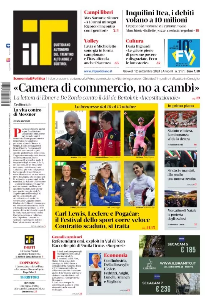 Prima-pagina-il-t-edizione-del-2024-09-12