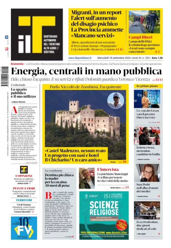 Prima-pagina-il-t-edizione-del-2024-09-18