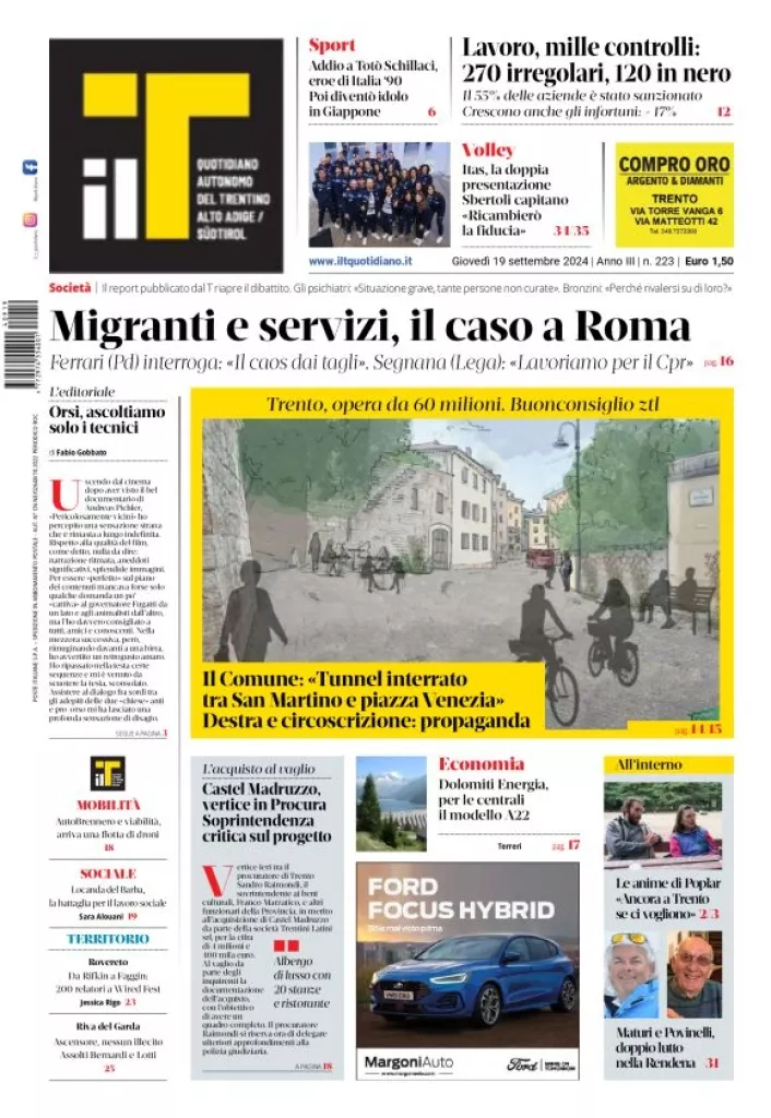 Prima-pagina-il-t-edizione-del-2024-09-19