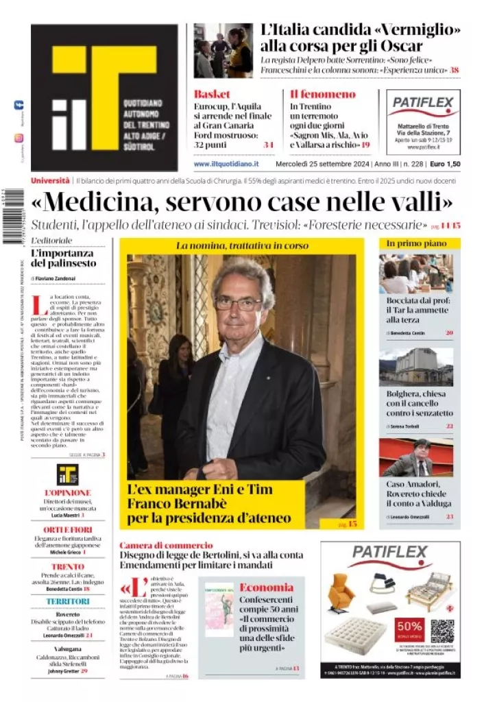 Prima-pagina-il-t-edizione-del-2024-09-25