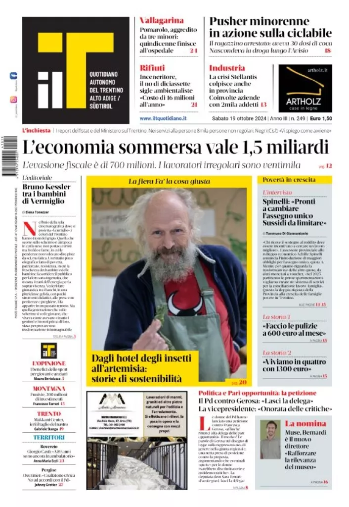 Prima-pagina-il-t-edizione-del-2024-10-19