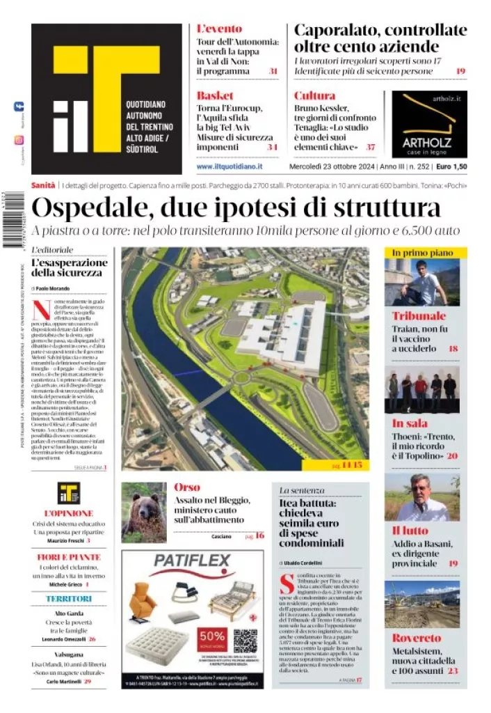 Prima-pagina-il-t-edizione-del-2024-10-23