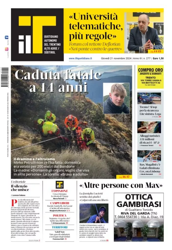 Prima-pagina-il-t-edizione-del-2024-11-21