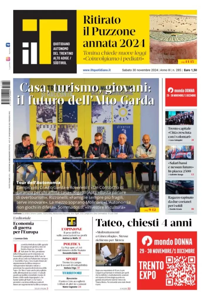 Prima-pagina-il-t-edizione-del-2024-11-30