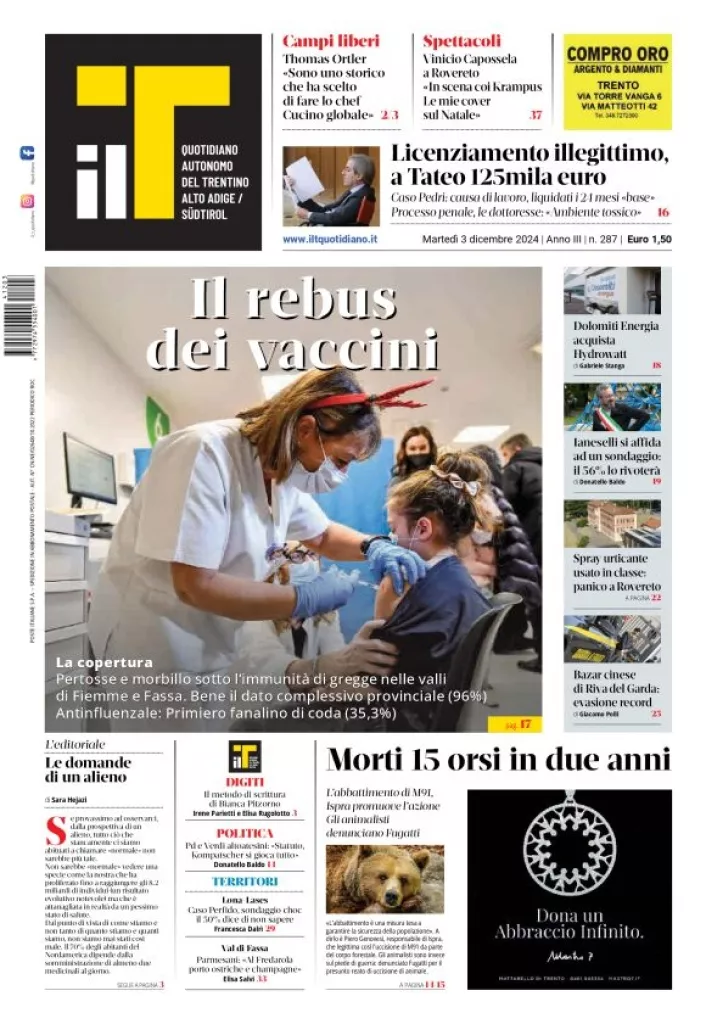 Prima-pagina-il-t-edizione-del-2024-12-03