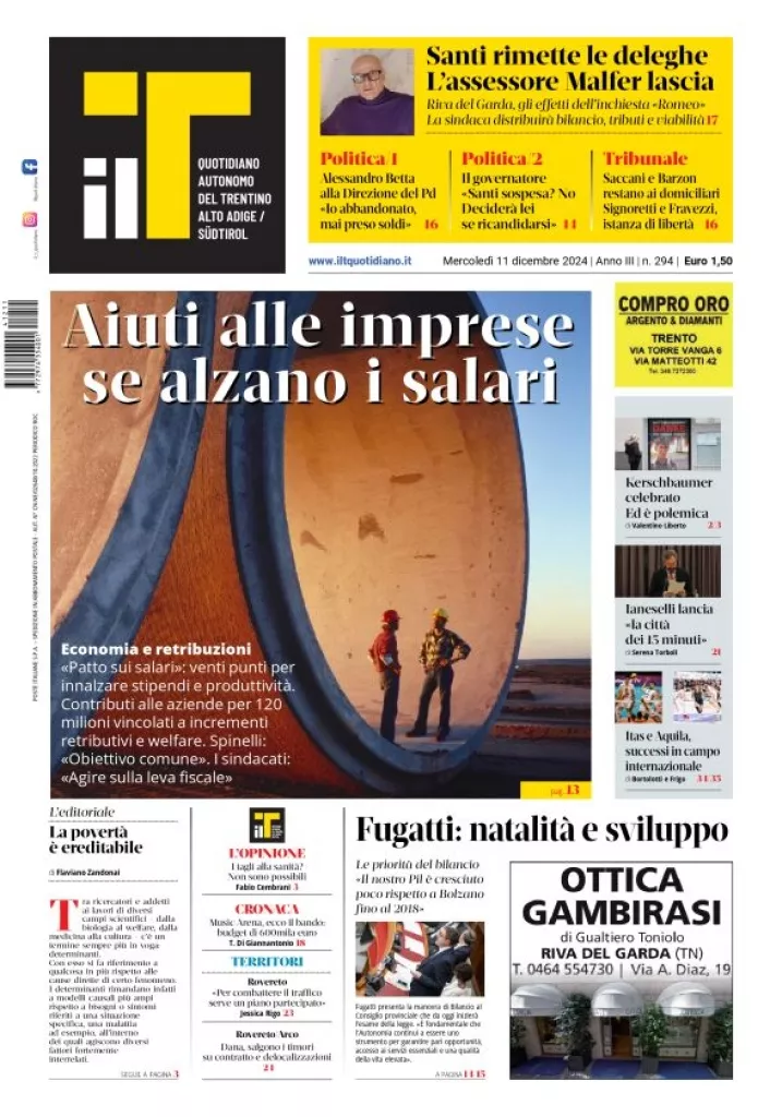 Prima-pagina-il-t-edizione-del-2024-12-11