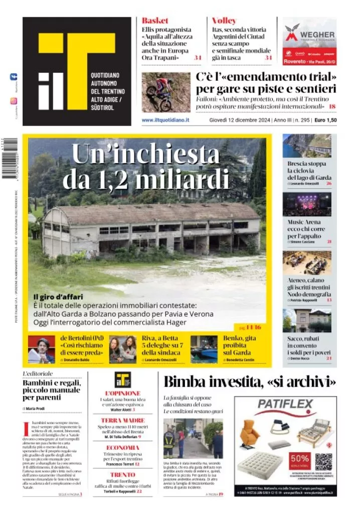 Prima-pagina-il-t-edizione-del-2024-12-12