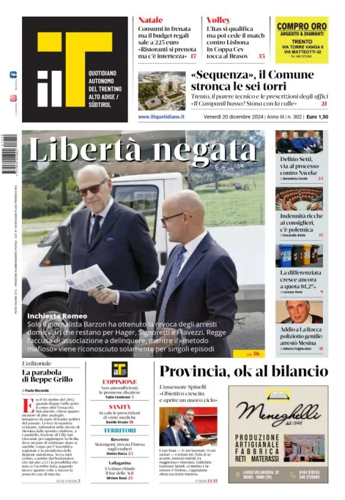 Prima-pagina-il-t-edizione-del-2024-12-20