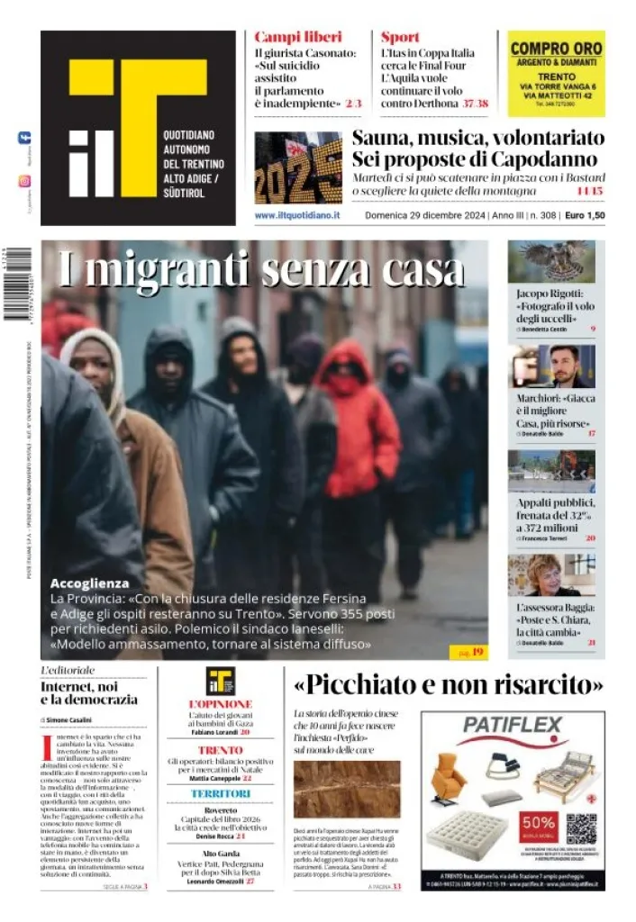 Prima-pagina-il-t-edizione-del-2024-12-29