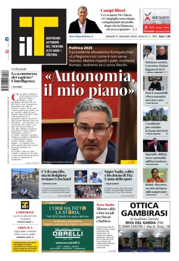 Prima-pagina-il-t-edizione-del-2024-12-31