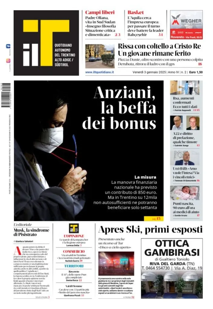 Prima-pagina-il-t-edizione-del-2025-01-03