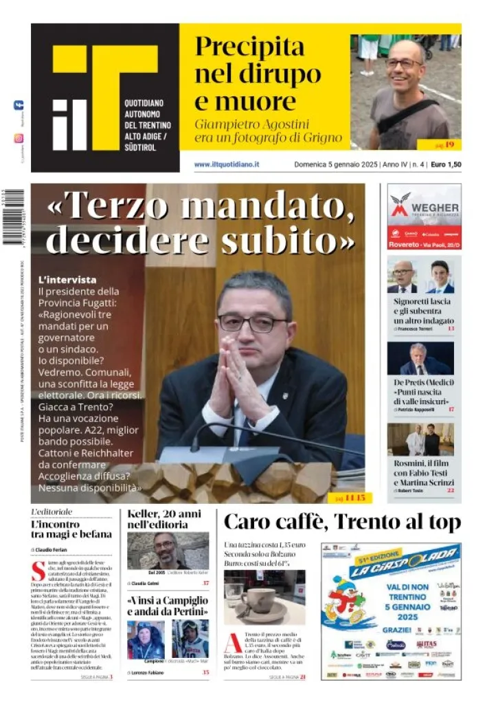 Prima-pagina-il-t-edizione-del-2025-01-05