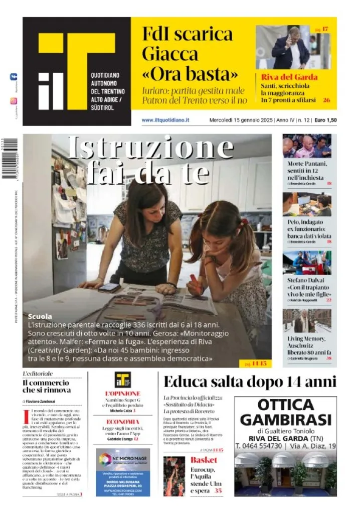 Prima-pagina-il-t-edizione-del-2025-01-15