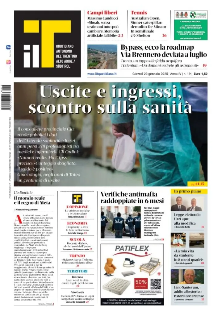 Prima-pagina-il-t-edizione-del-2025-01-23