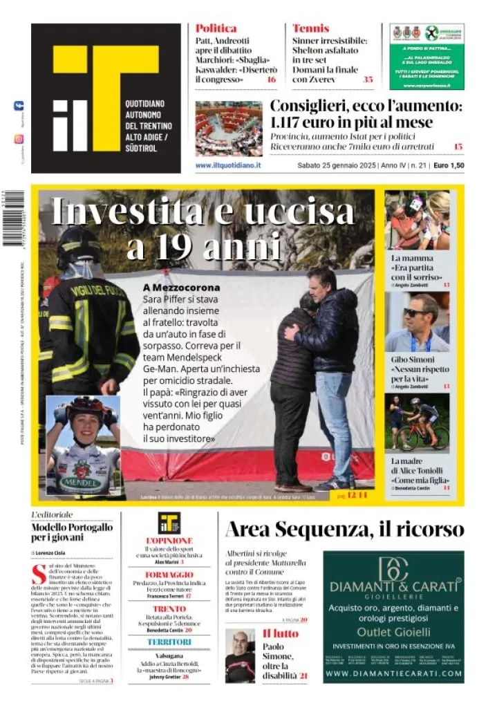 Prima-pagina-il-t-edizione-del-2025-01-25