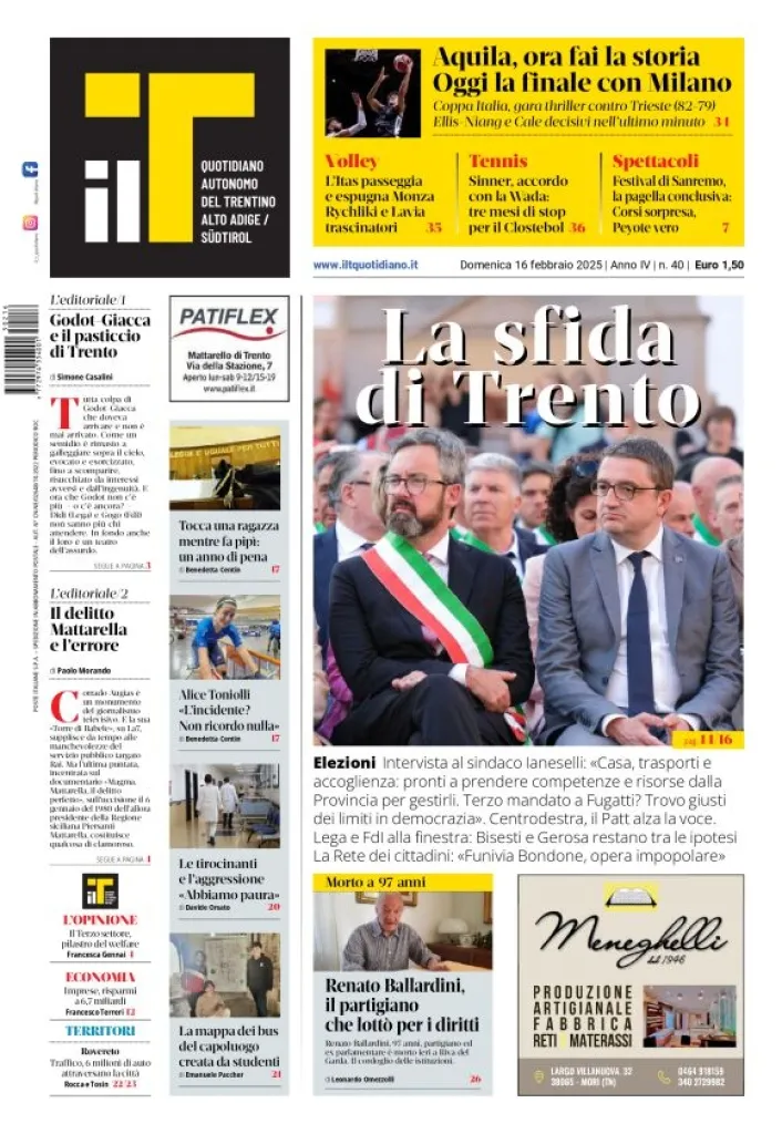 Prima-pagina-il-t-edizione-del-2025-02-16