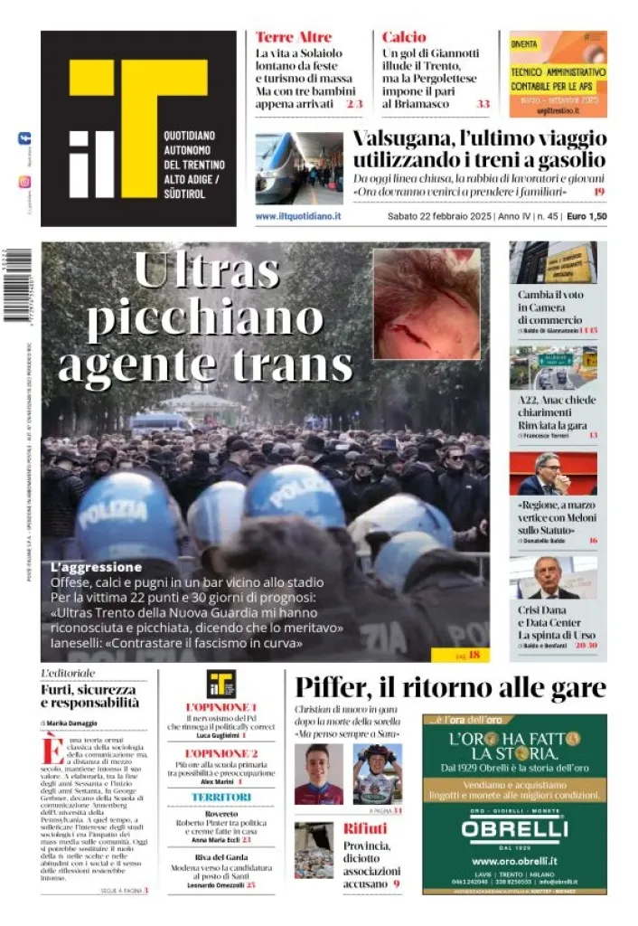 Prima-pagina-il-t-edizione-del-2025-02-22