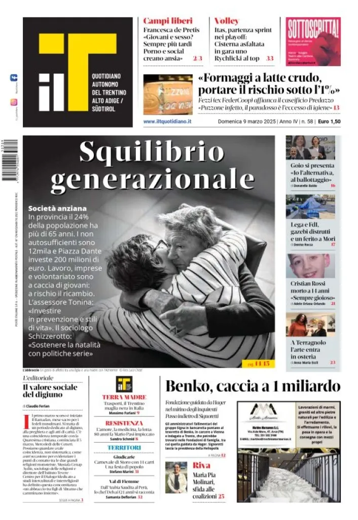 Prima-pagina-il-t-edizione-del-2025-03-09