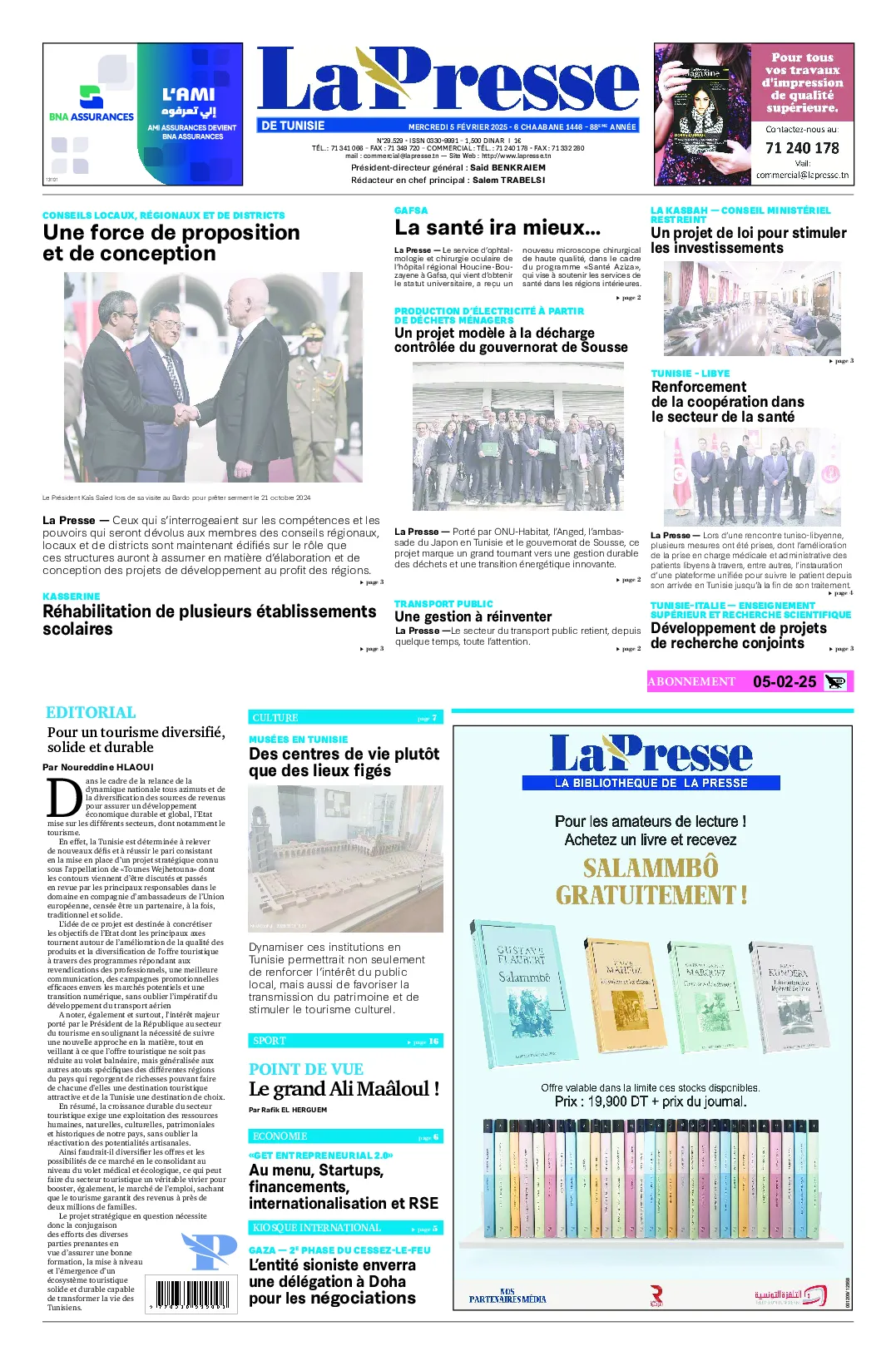 Prima-pagina-del-la-presse-edizione-di-oggi-2025-02-05