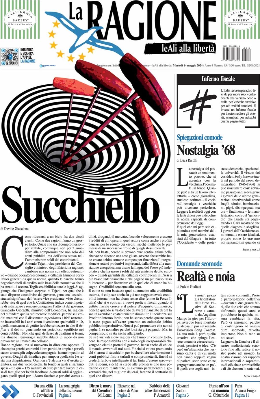 Prima-pagina-la-ragione-edizione-di-oggi-14-05-2024