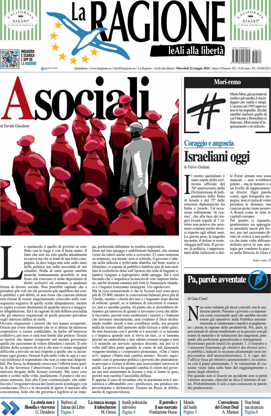 Prima-pagina-la-ragione-edizione-di-oggi-22-05-2024