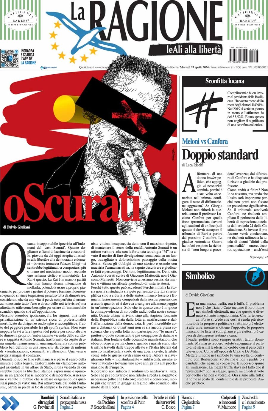 Prima-pagina-la-ragione-edizione-di-oggi-23-04-2024