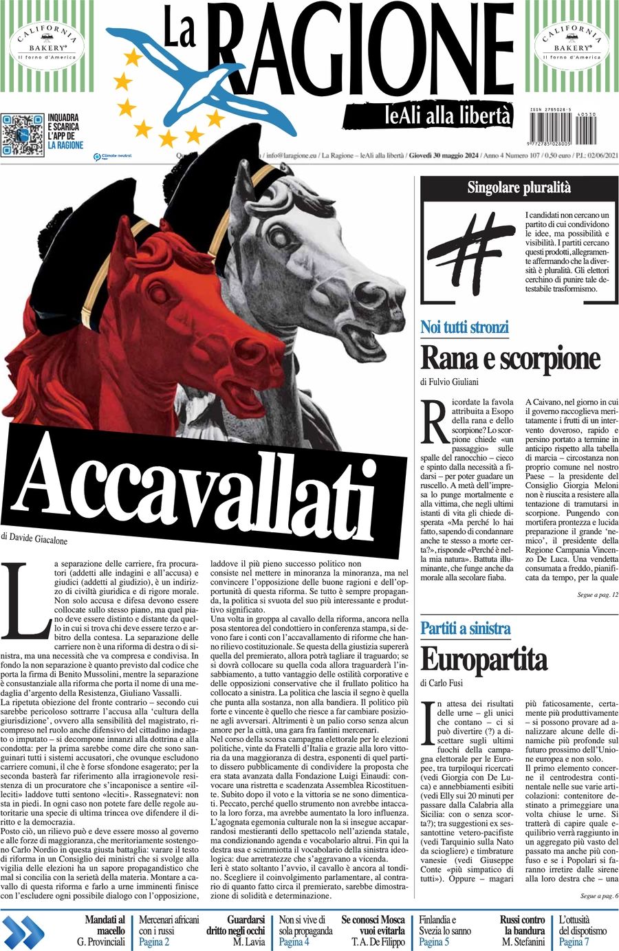 Prima-pagina-la-ragione-edizione-di-oggi-30-05-2024