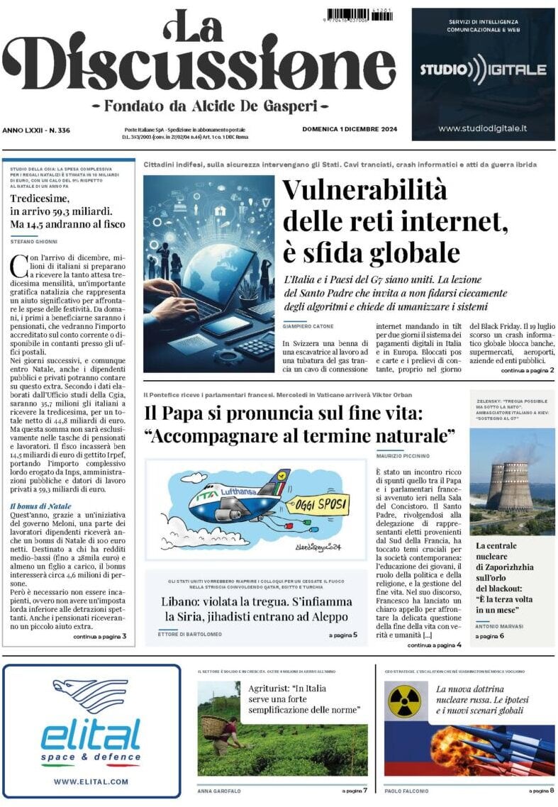 Prima-pagina-la-discussione-edizione-di-oggi-02-12-2024