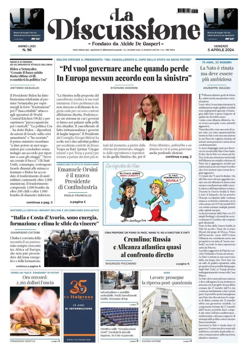 Prima-pagina-la-discussione-edizione-di-oggi-05-04-2024