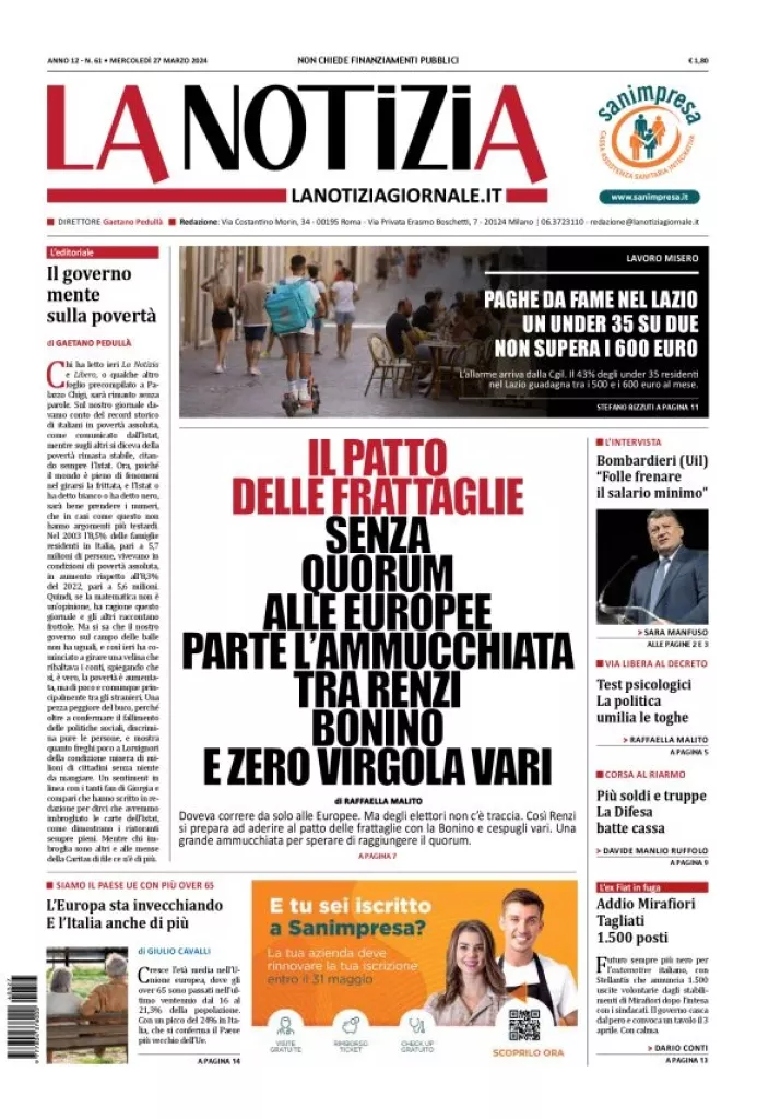 Prima-pagina-la-notizia-giornale-edizione-del-2024-03-27