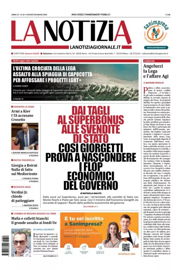 Prima-pagina-la-notizia-giornale-edizione-del-2024-03-28