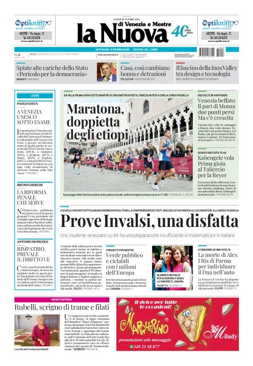 Prima-pagina-la_nuova_di_venezia_e_mestre-edizione-di-oggi-2024-10-28