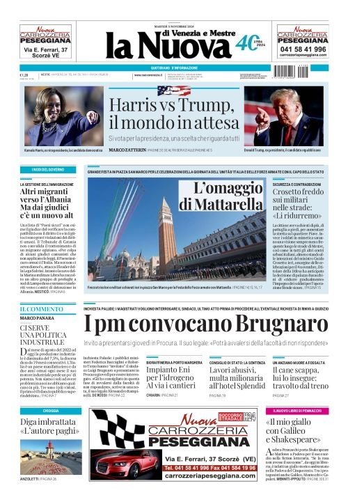 Prima-pagina-la_nuova_di_venezia_e_mestre-edizione-di-oggi-2024-11-05