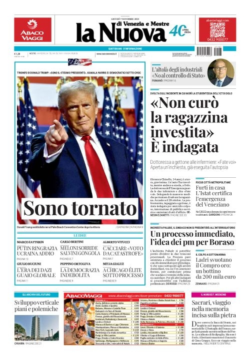 Prima-pagina-la_nuova_di_venezia_e_mestre-edizione-di-oggi-2024-11-07