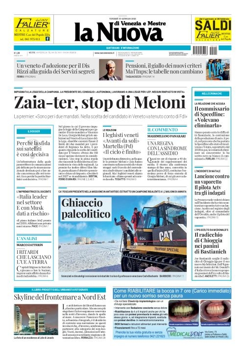 Prima-pagina-la_nuova_di_venezia_e_mestre-edizione-di-oggi-2025-01-10